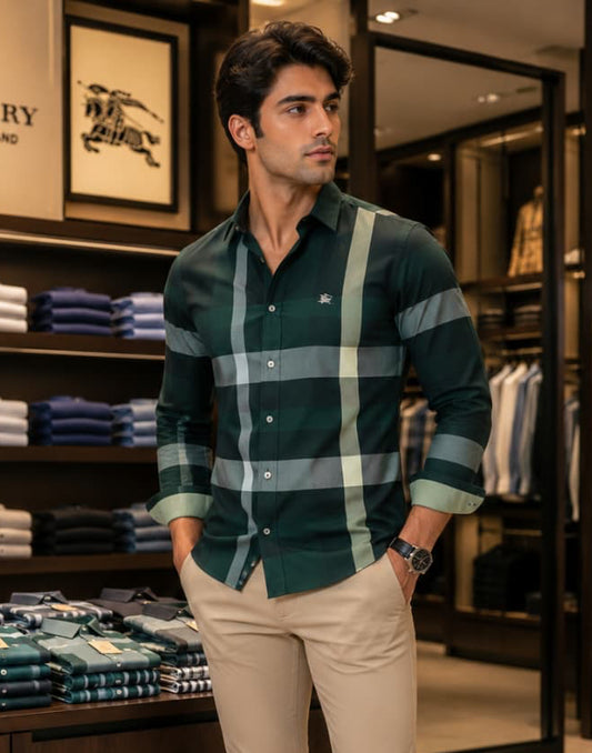 Camisa Burburry manga larga