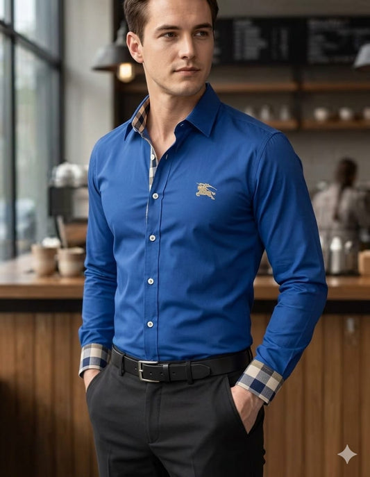 Camisa Burburry manga larga