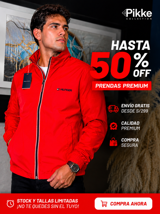 Cortaviento Tommy H con capucha impermeable