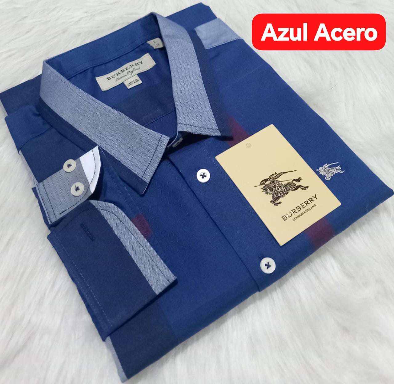 Camisa Burburry manga larga