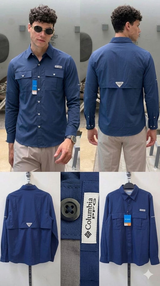 Camisa Columbia material forest