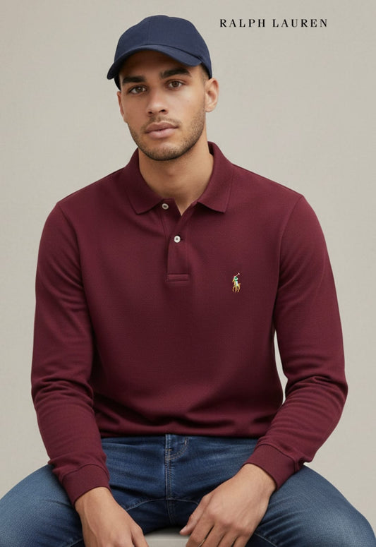 Camisero Ralph Lauren manga larga