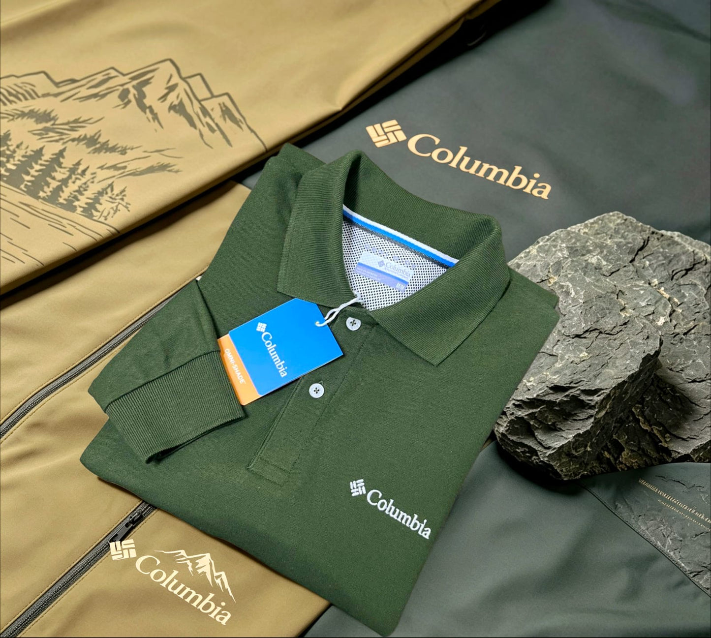 Camisero Columbia manga larga