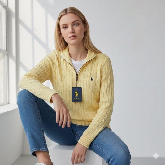 Chompa Ralph Lauren medio cierre