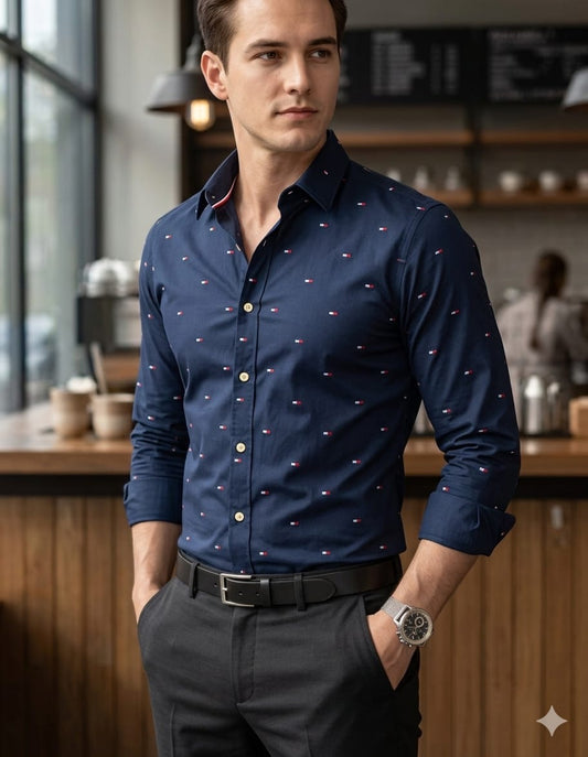 Camisa Tommy Hilfiger manga larga