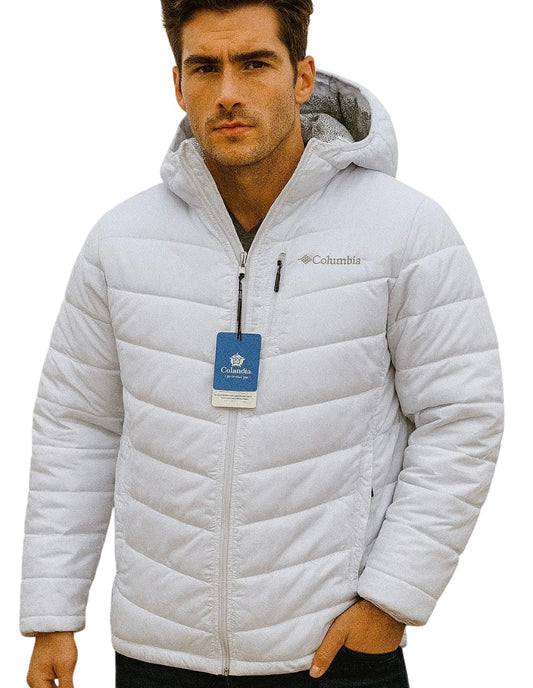 Casaca térmica con capucha removible para hombre