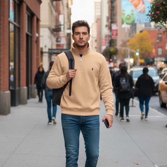 Polera Ralph L medio cierre