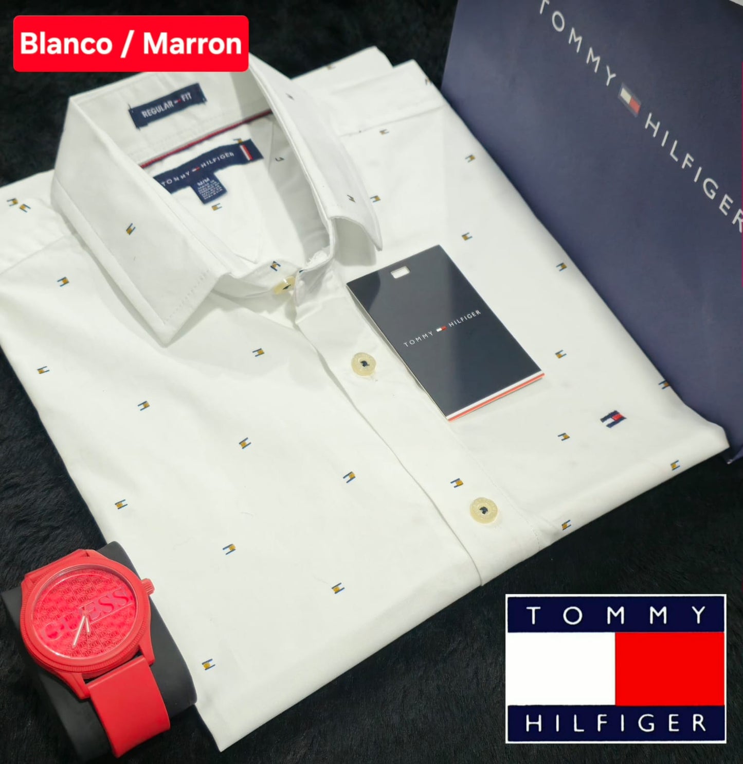 Camisa Tommy Hilfiger manga corta