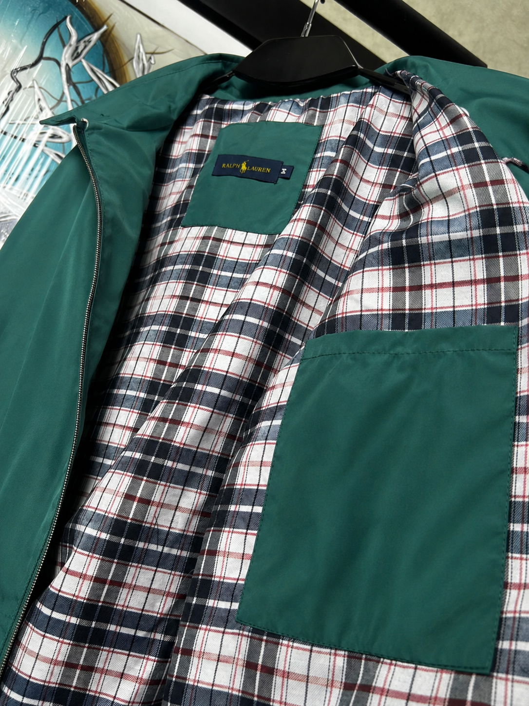 Casaca Ralph L impermeable importado