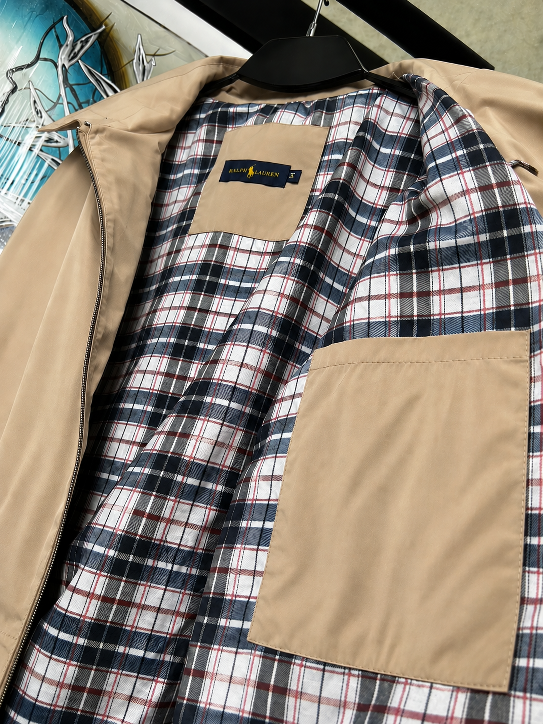 Casaca Ralph L impermeable importado