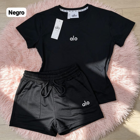 Conjunto buzo Alo ( short + polo)