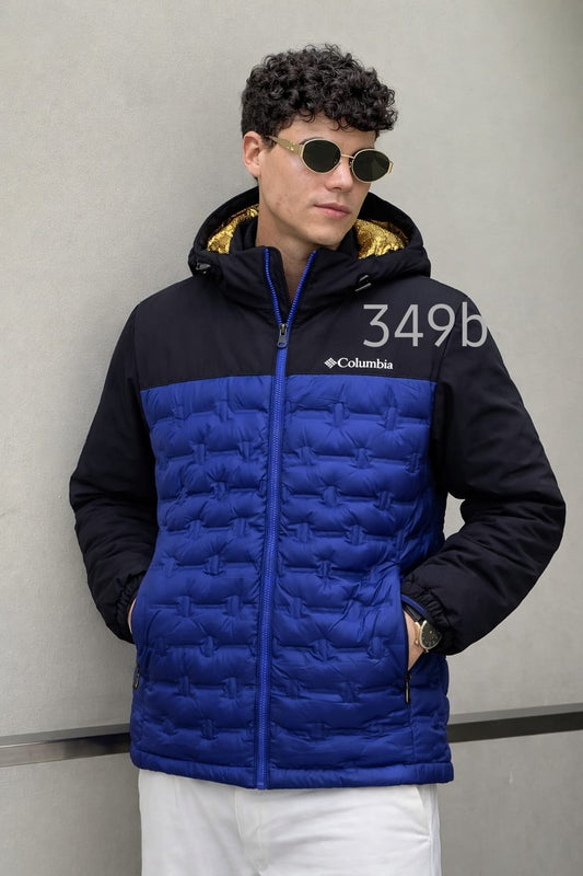 Casaca columbia pluma de ganzo hombre