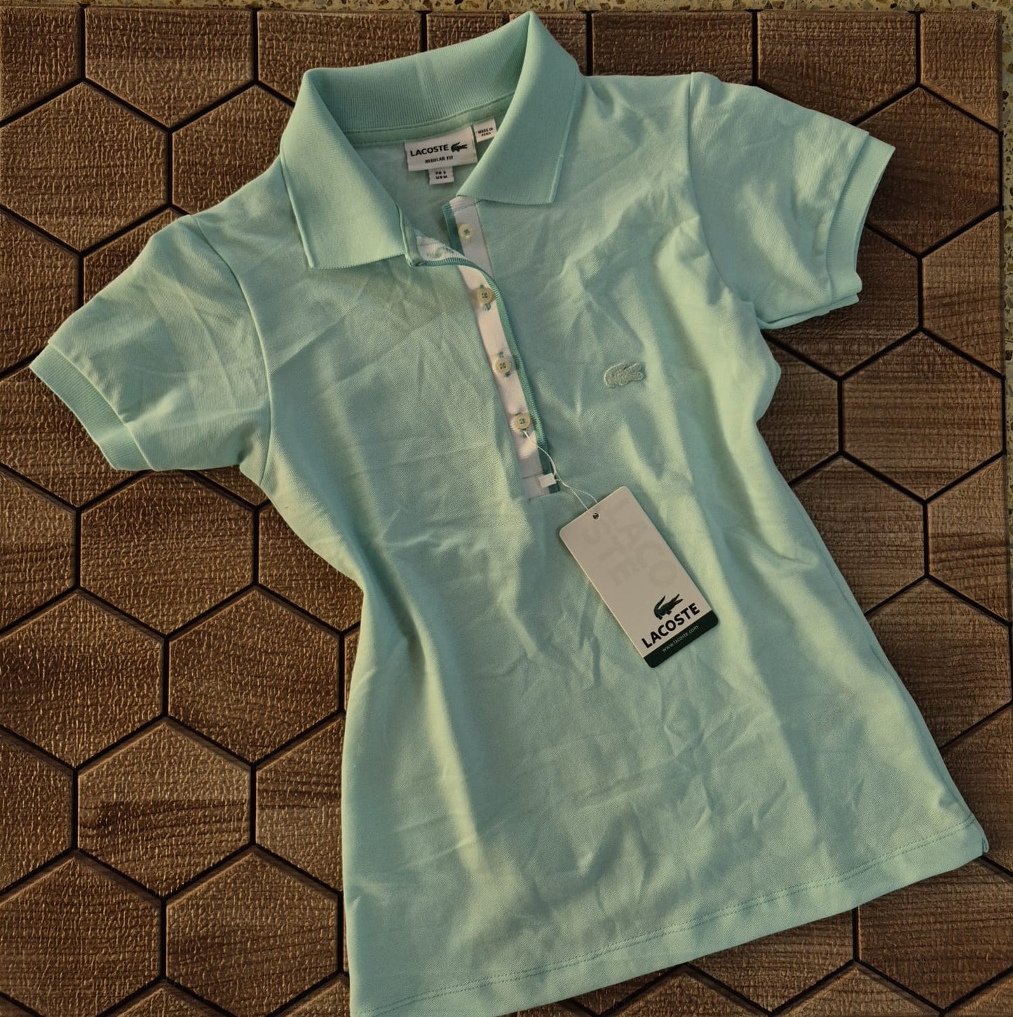 Camisero Lacoste DAMA manga corta