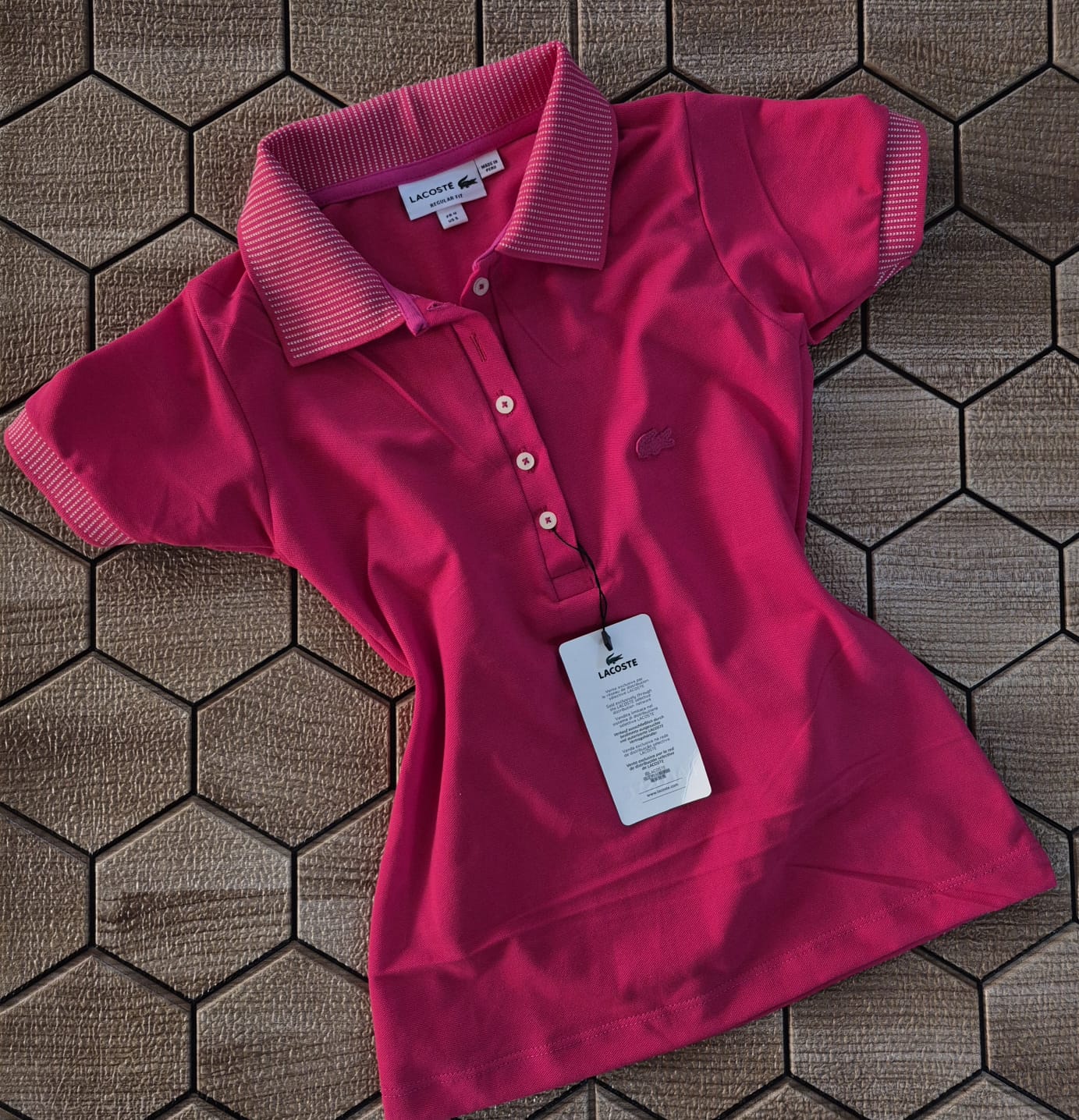 Camisero Lacoste DAMA manga corta