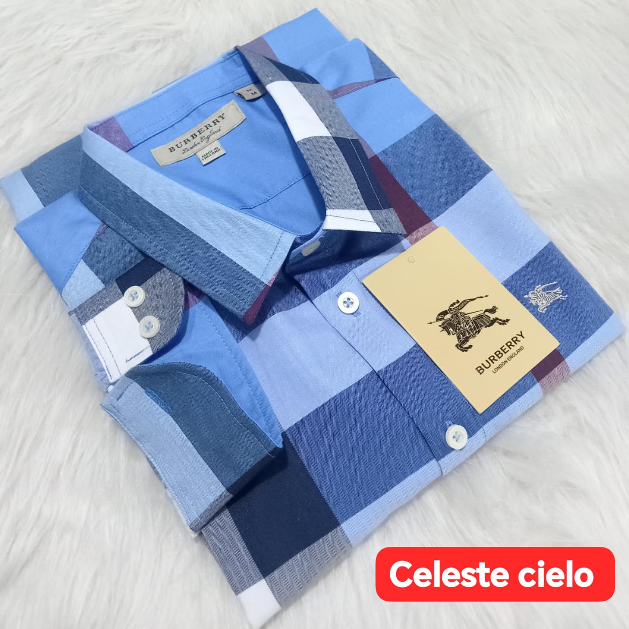 Camisa Burburry manga larga