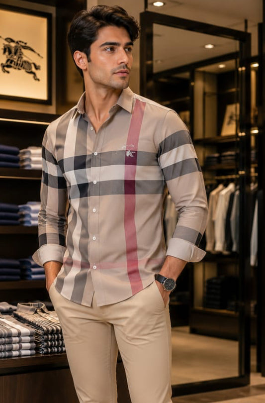 Camisa Burburry manga larga