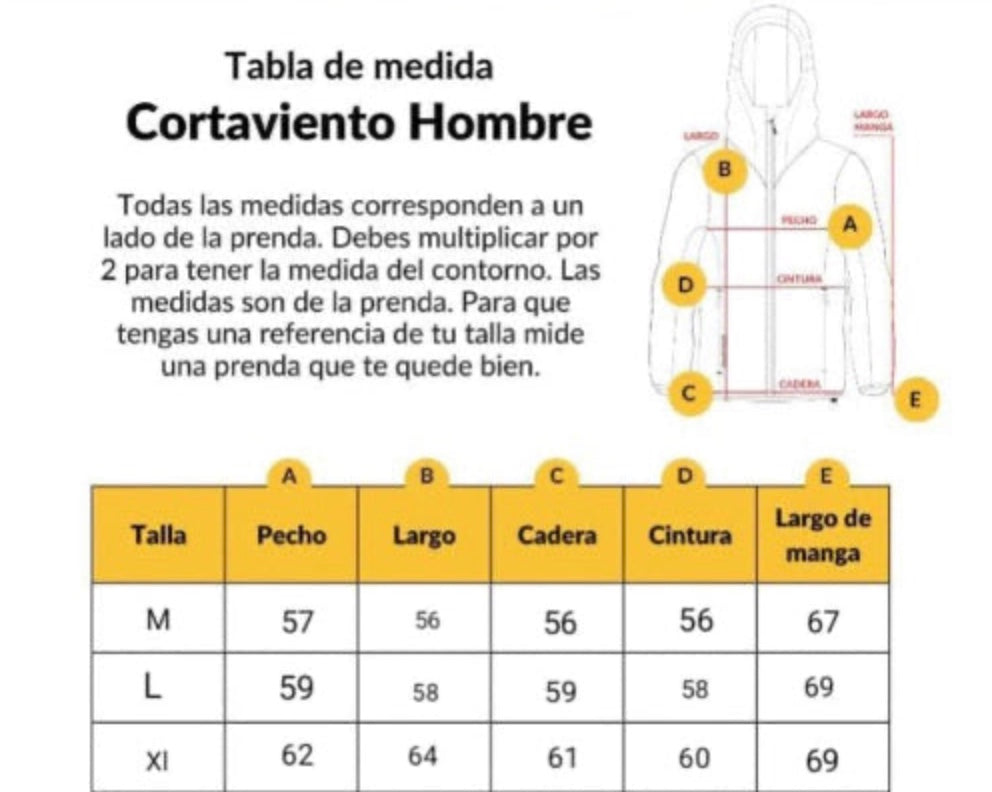 Cortaviento Tommy H con capucha impermeable