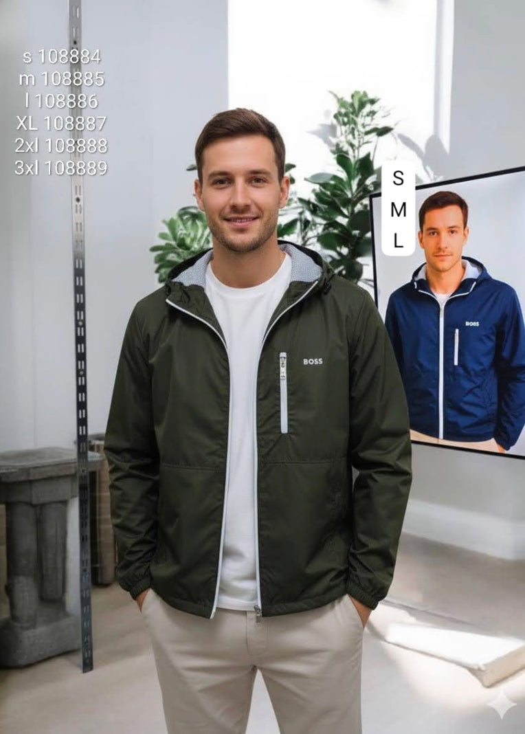 Cortaviento BOSS con forro de malla