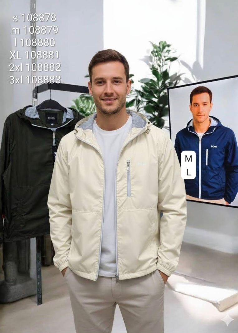 Cortaviento BOSS con forro de malla