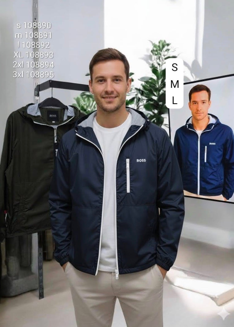 Cortaviento BOSS con forro de malla