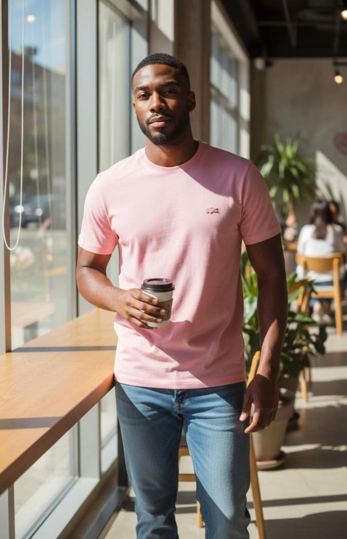 Polo cuello redondo Lacoste