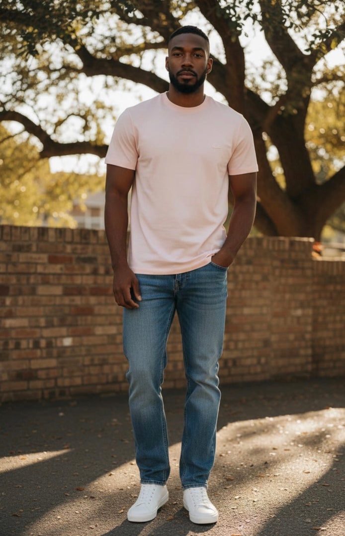 Polo cuello redondo Lacoste