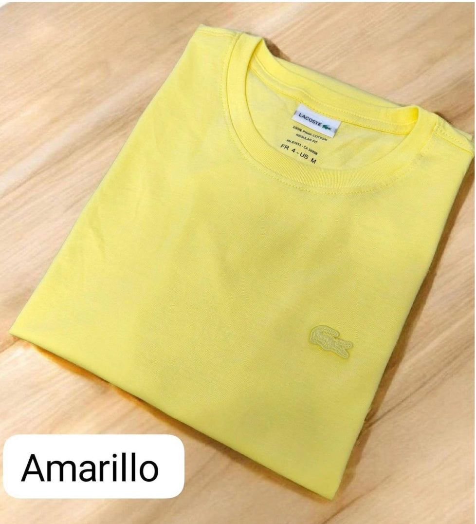 Polo cuello redondo Lacoste