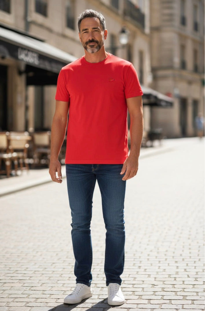 Polo cuello redondo Lacoste