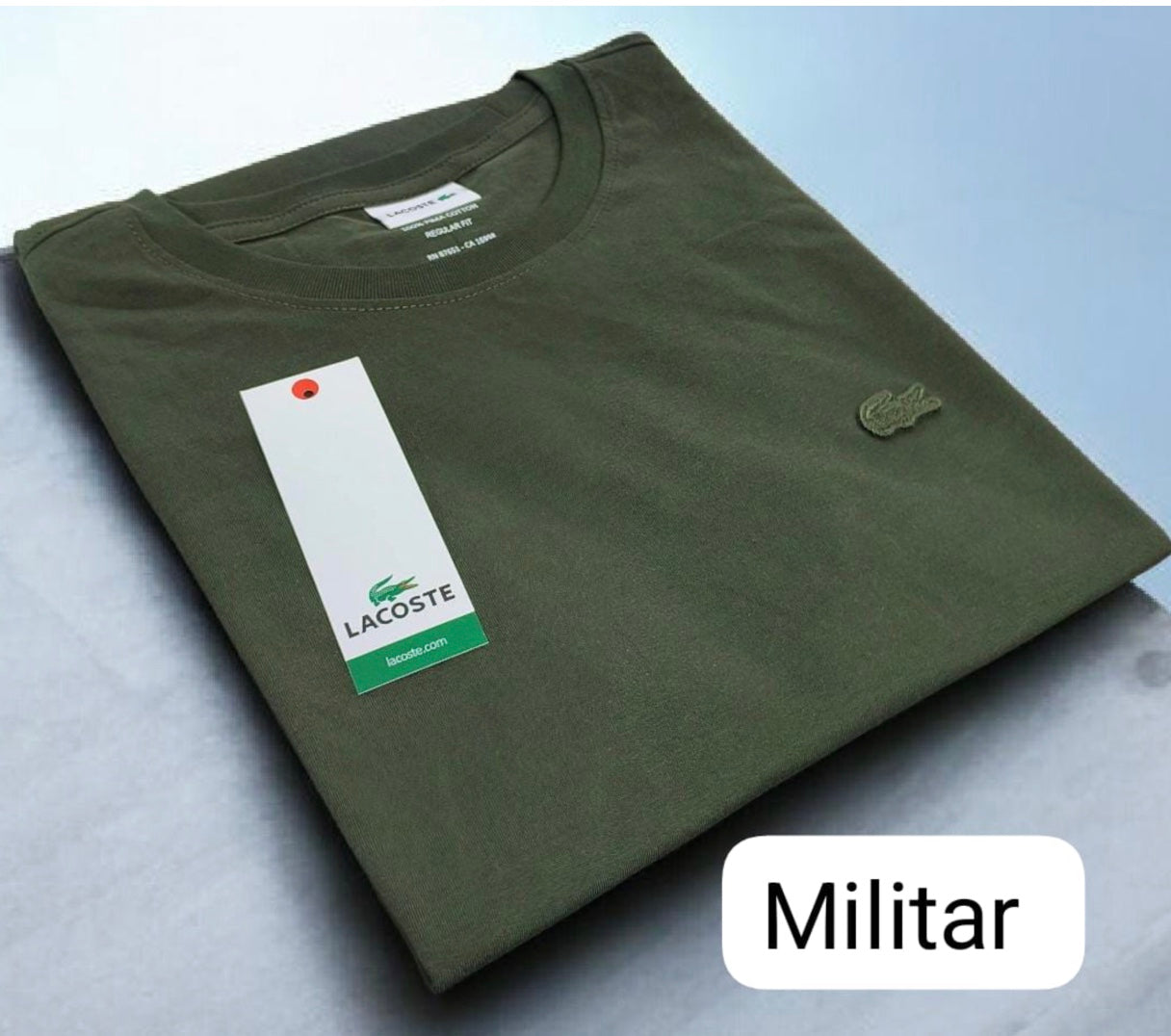 Polo cuello redondo Lacoste