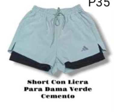 Short Adidas dama