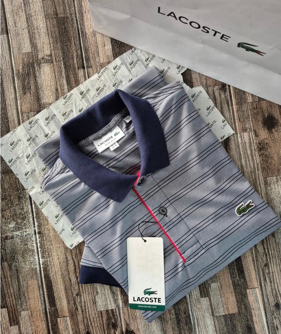 Camisero Lacoste algodón pique