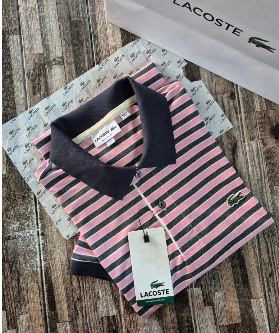 Camisero Lacoste algodón pique