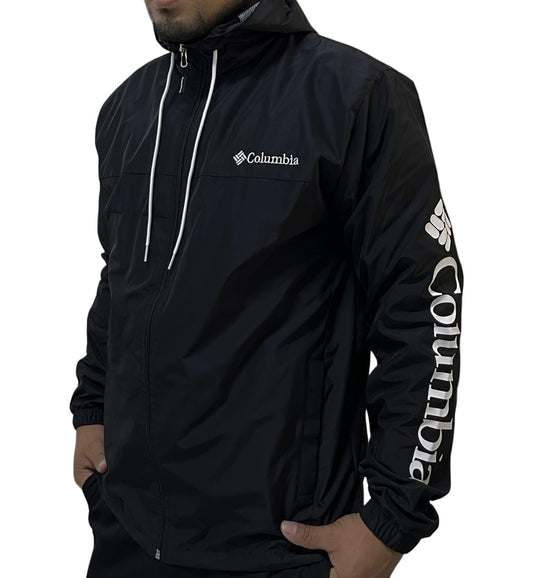 Cortaviento Columbia impermeable con capucha