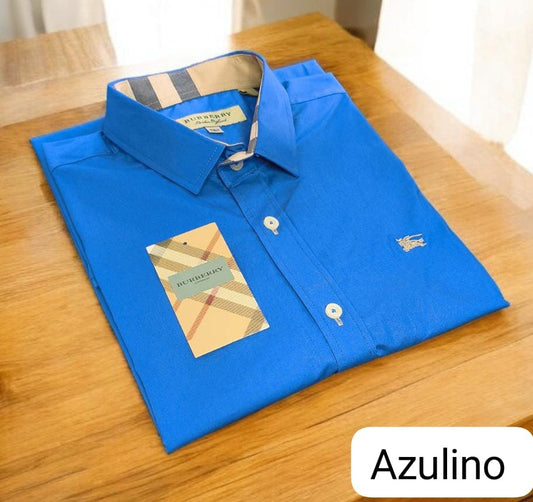 Camisa Burburry para caballero manga larga