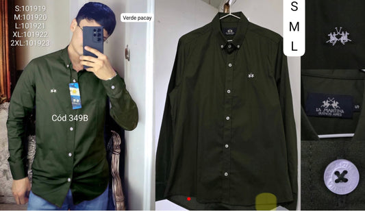 Camisa La Martina  manga larga