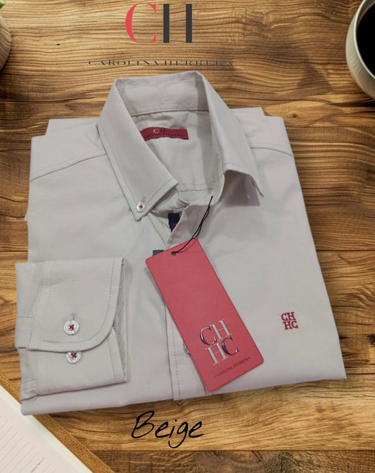 Camisa Carolina Herrera manga larga