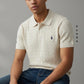 Polo Camisero Ralph en hilo tejido trenzado