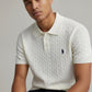 Polo Camisero Ralph en hilo tejido trenzado