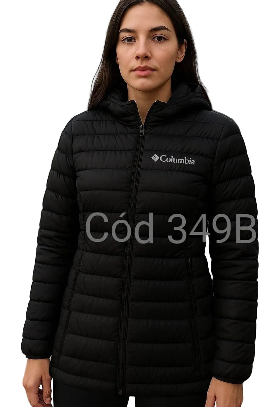 Casaca columbia de pluma de ganzo DAMA