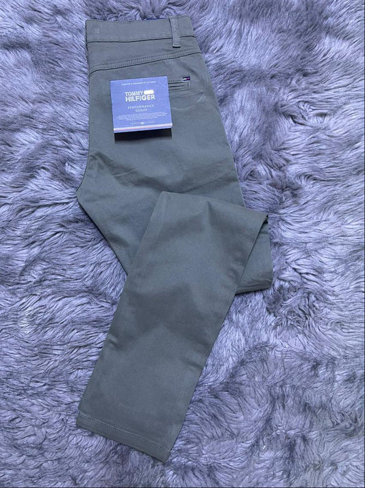 Pantalon drill clásico Tommy Hilfiger