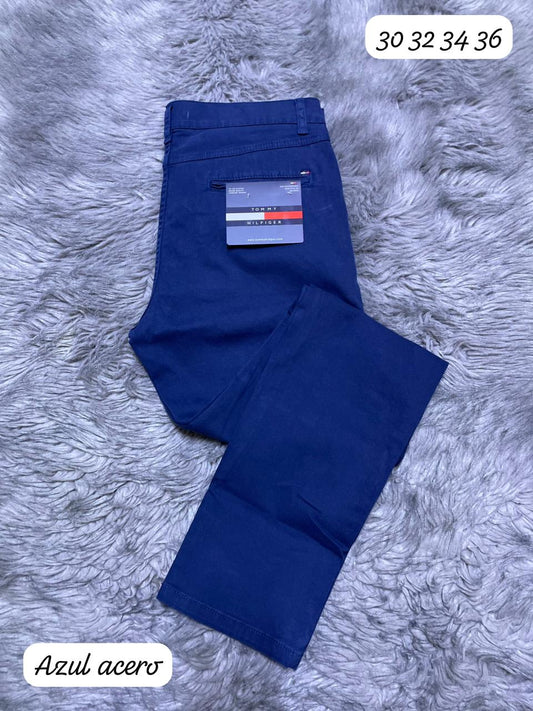 Pantalon drill clásico Tommy Hilfiger