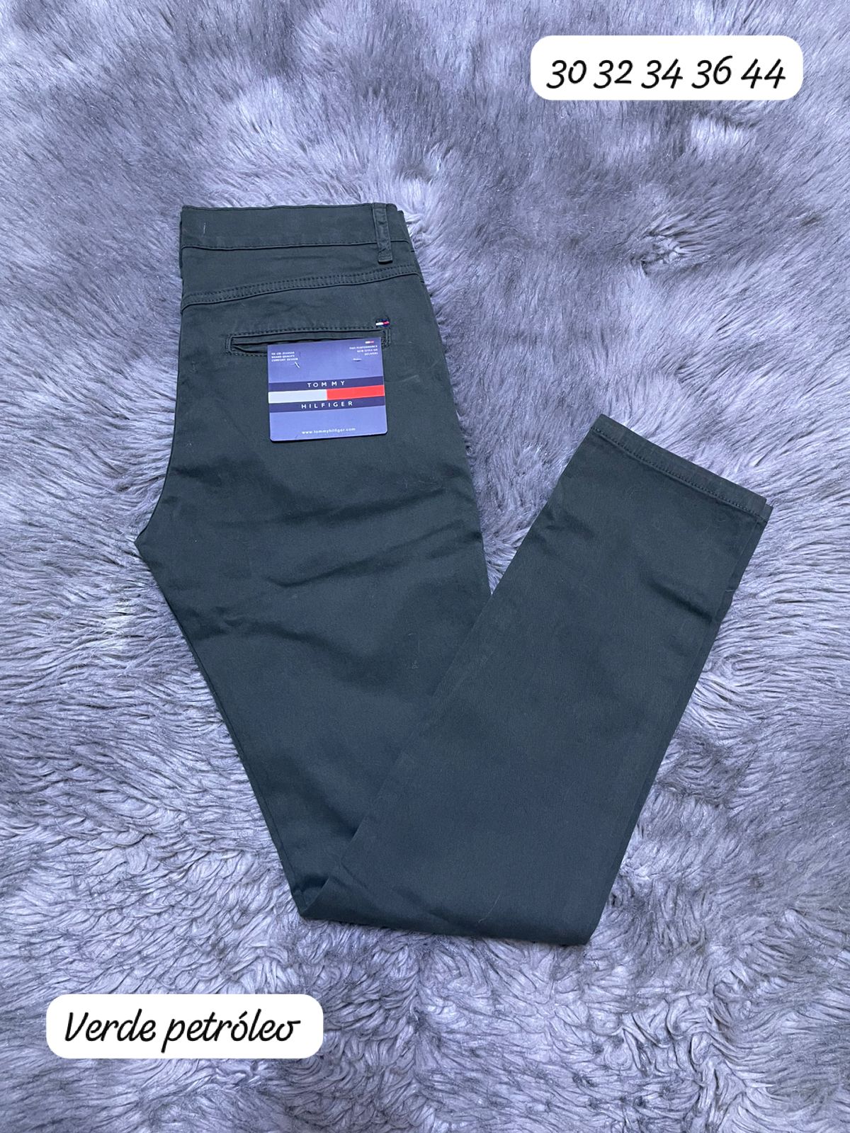 Pantalon drill clásico Tommy Hilfiger
