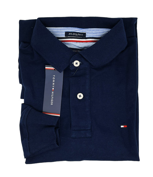 Camisero Tommy Hilfiger manga larga azul