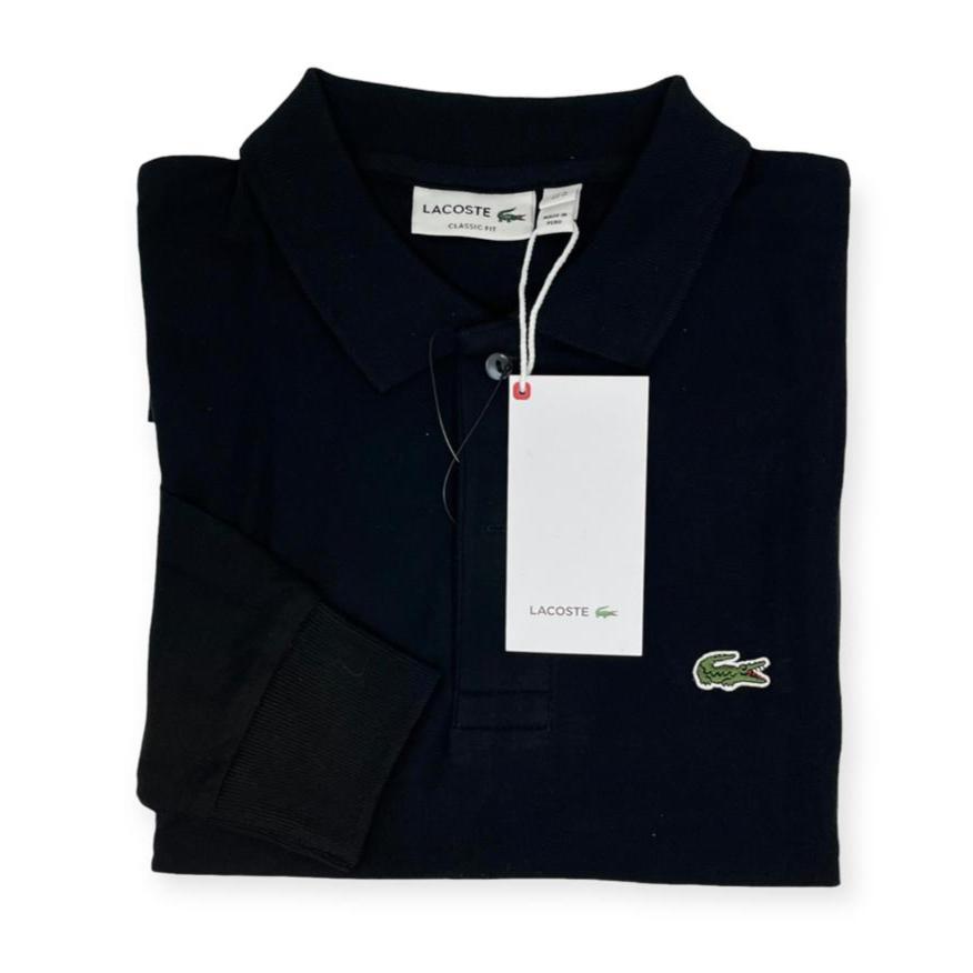 Camisero manga larga Lacoste negro