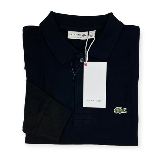 Camisero manga larga Lacoste negro