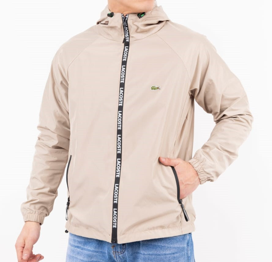 Casaca Lacoste con capucha
