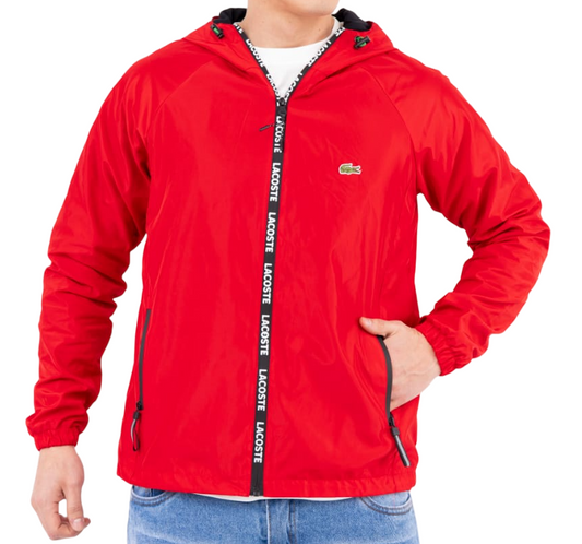 Casaca Lacoste con capucha