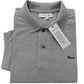 Lacoste camisero gris manga corta