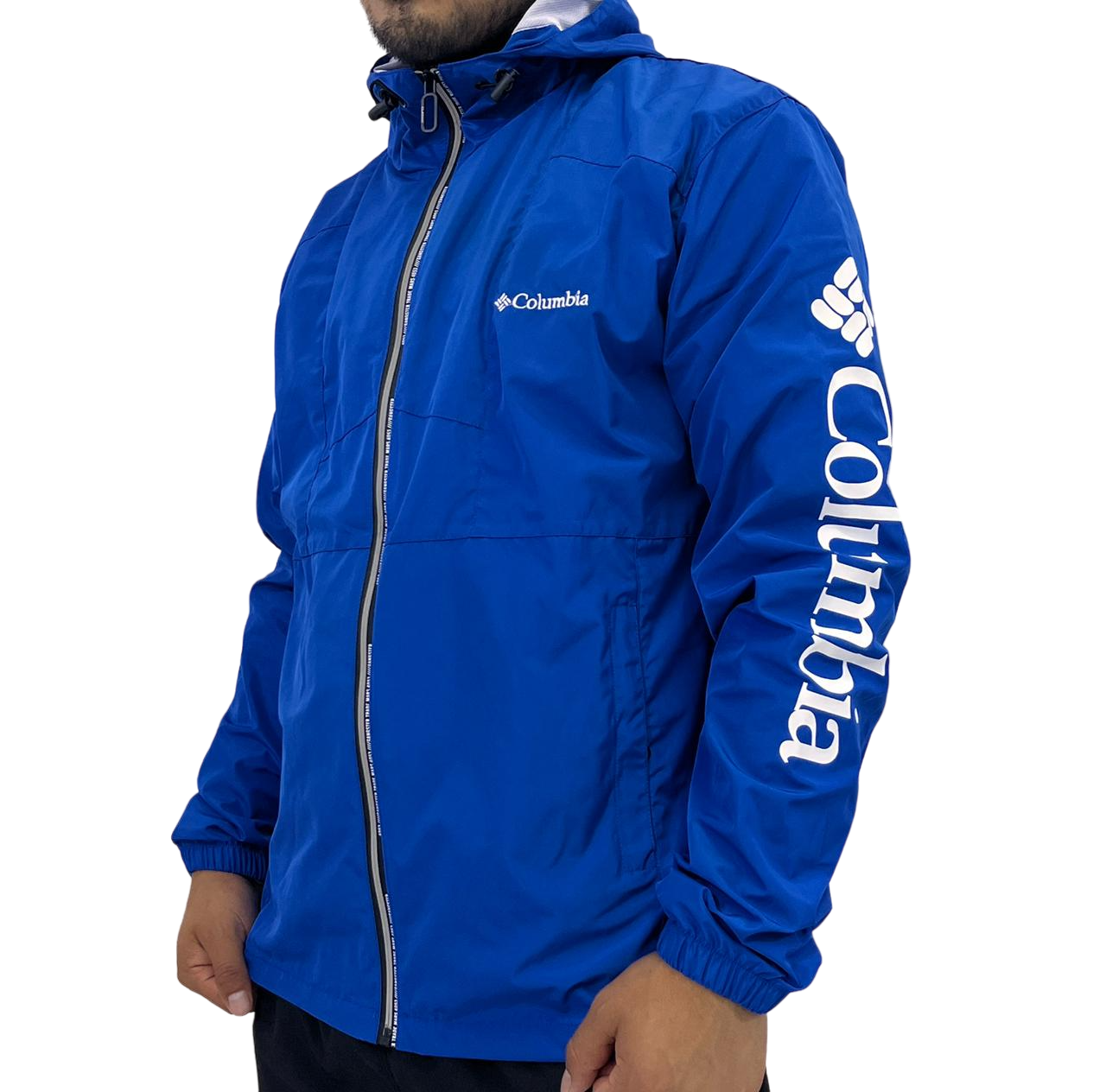 Cortaviento Columbia impermeable con capucha