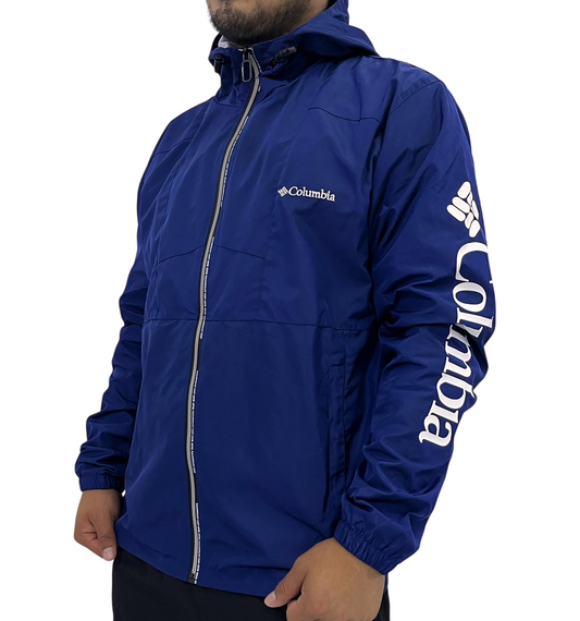 Cortaviento Columbia impermeable con capucha